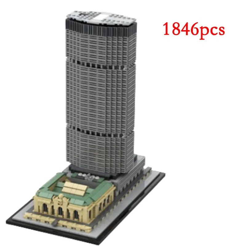 

Spot small particle assembled MOC-151260 building series building models 1846pcs children's puzzle toys DIY creative gift