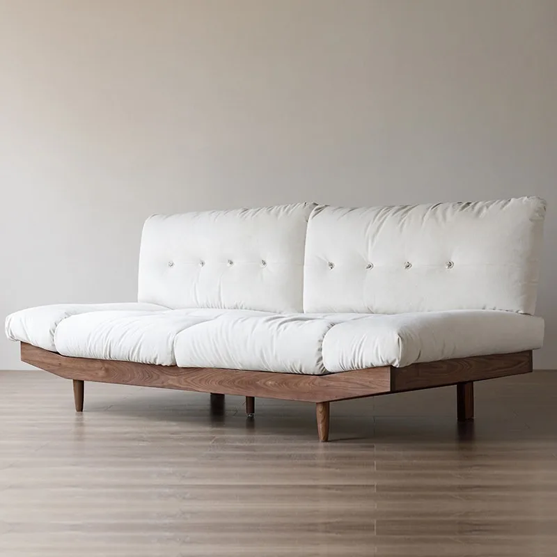 Sofa cloud living room small apartment fabric sofa Nordic Japanese Internet celebrity