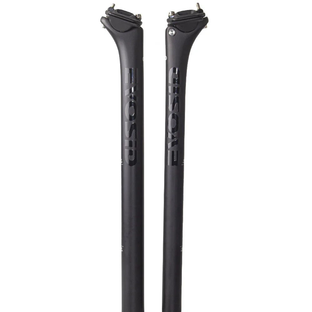 

Matte Black Carbon Seatpost, 27.2mm, 31.6mm, Length 400mm, Mountain and Road Bike, Bike Components