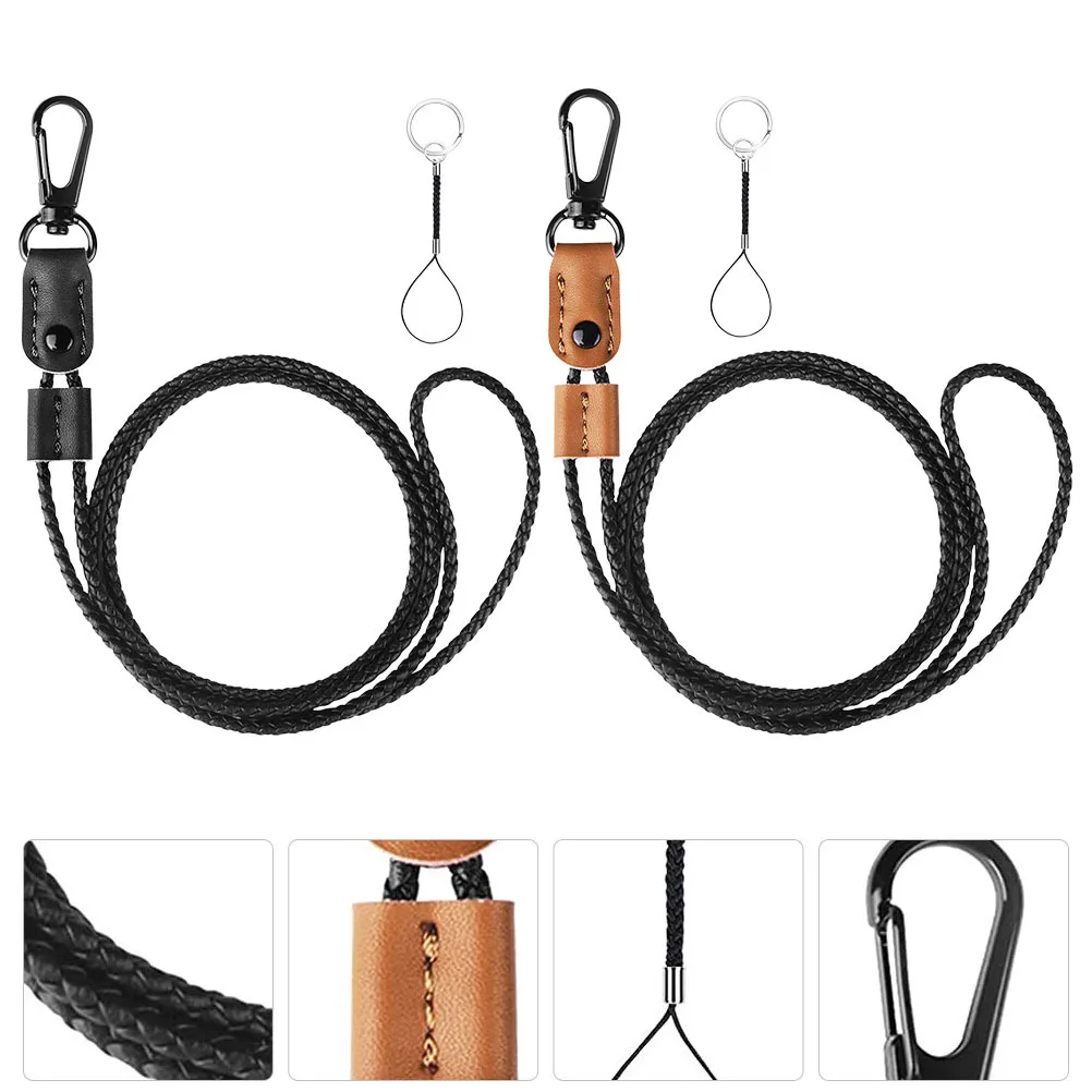 

1Set Id Card Lanyard Professional Badge Holder Convenient Multi-Function Key Chain for Work Office School Events Access