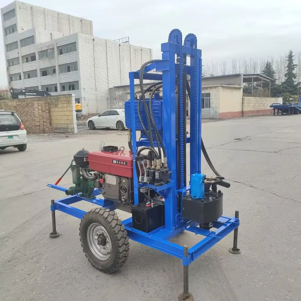 

Factory Cheap Price EPA Euro 5 Small Portable Water Well Drilling Rigs Pump Motor Engine Drilling Machine with Gear