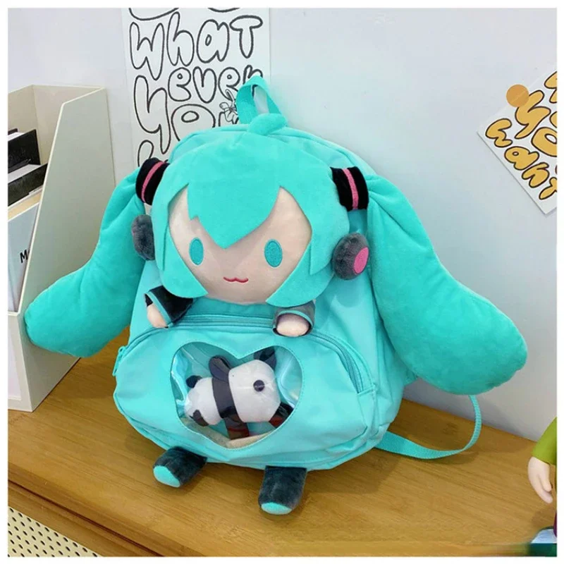 Animatiefilm Rondom Hatsune Miku Kersenbloesem Chuyin Schattige Mini Pluche Rugzak Schattige Pop Anime Tas