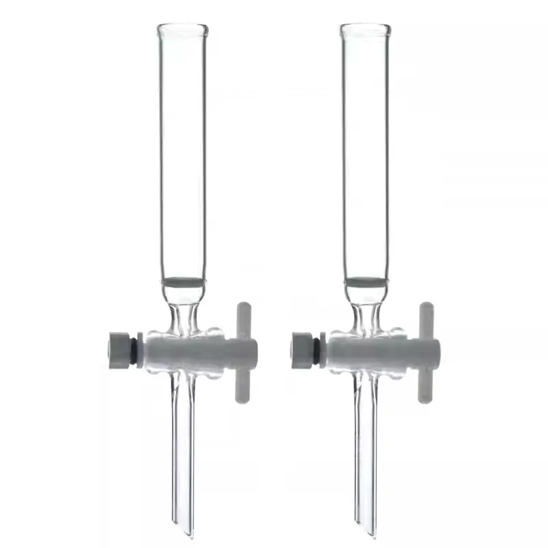 Large pore resin adsorption column inner diameter 1.4cm column height 10cm ion exchange column neutral
