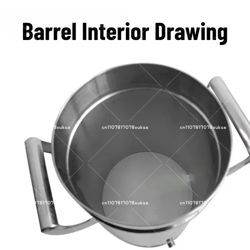 

8L/10L/13L Fluidized Powder Hopper for Coating Machine Spraying Machine Stainless Steel Fluidized Powder Hopper Sprayer Bucket