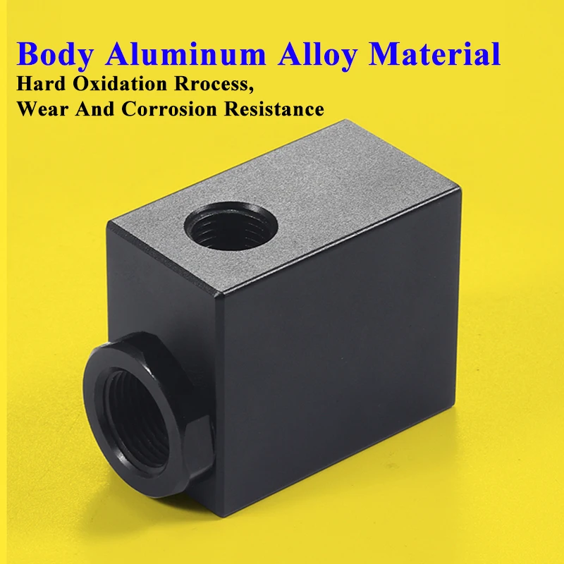 هوائي الهواء صمام العادم السريع ، الألومنيوم QE-01/02/03BL ، صمام العادم السريع ، مكونات تعمل بالهواء المضغوط #3