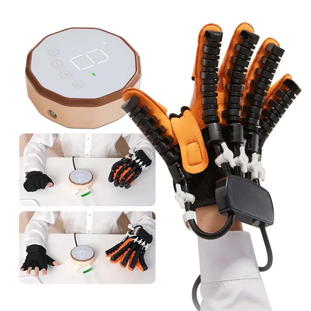 

Rehabilitation Robot Gloves Hand Stroke Recovery Equipment Finger Trainer Gloves for Hemiplegia Patient Hand Care Equipment