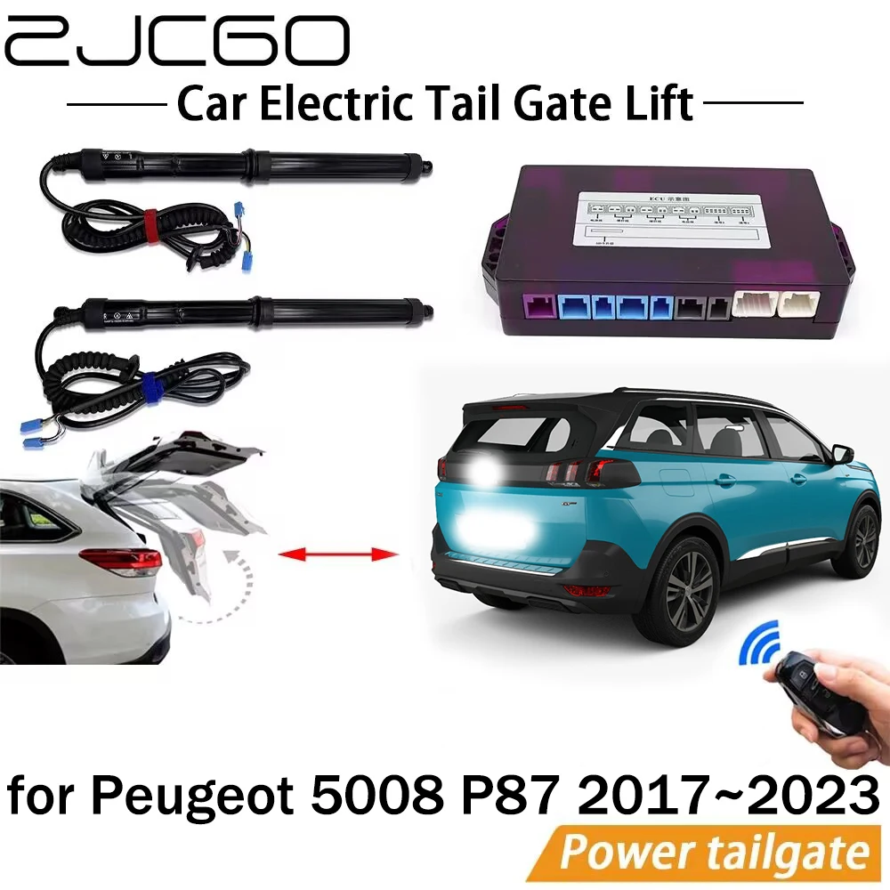 

Electric Tail Gate Lift System Power Liftgate Kit Auto Automatic Tailgate Opener for Peugeot 5008 P87 2017~2023