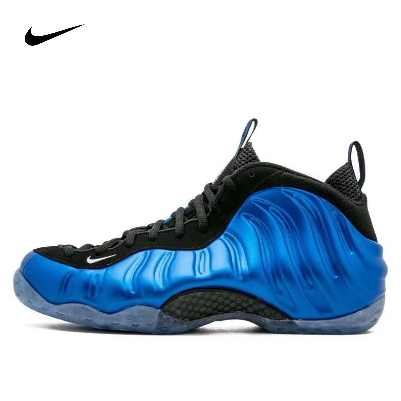 

Оригинальные спортивные туфли Nike Foamposite, амортизирующие, легкие, Нескользящие, средней высоты, баскетбольные туфли в стиле ретро для мужчин и женщин