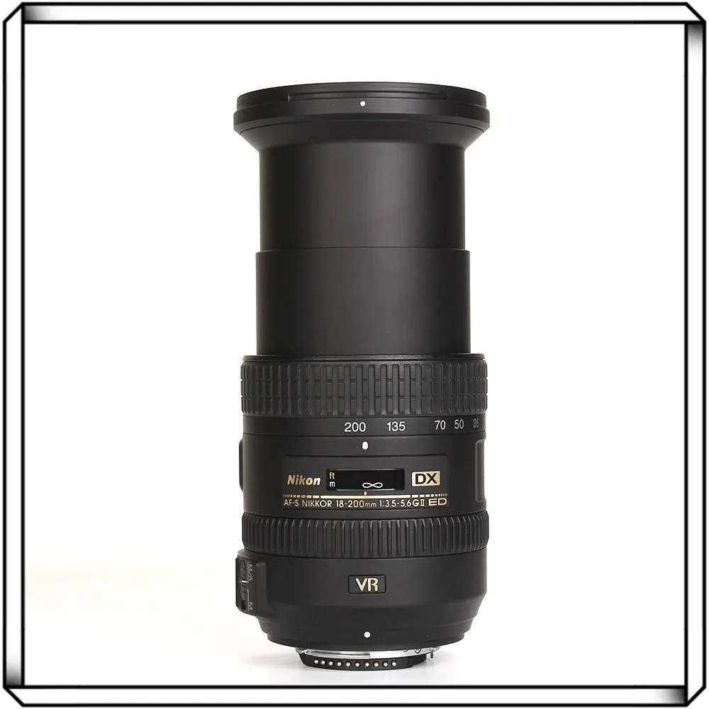 Nikon AF-S DX NIKKOR 18-200mm f/3.5-5.6G ED VR II Lens For Nikon SLR Cameras