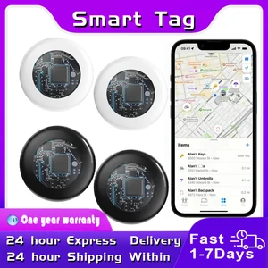 Timethinker GPS Tag Tracker Work with Apple Find My APP Bluetoot ITag Anti Lost Reminder Device MFI Smart Locator Pet Kid Finder