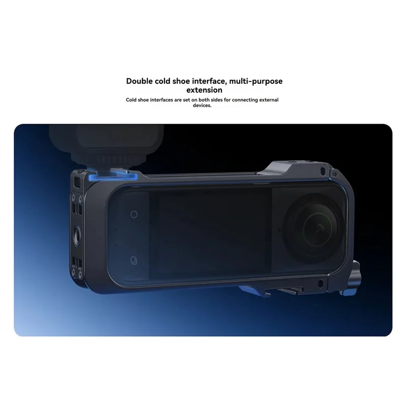 

【NEW】For Insta360 X5 Utility Frame Metal Cage Aluminum Protective Case Extension Cold Shoe For Insta 360 X5 Accessories