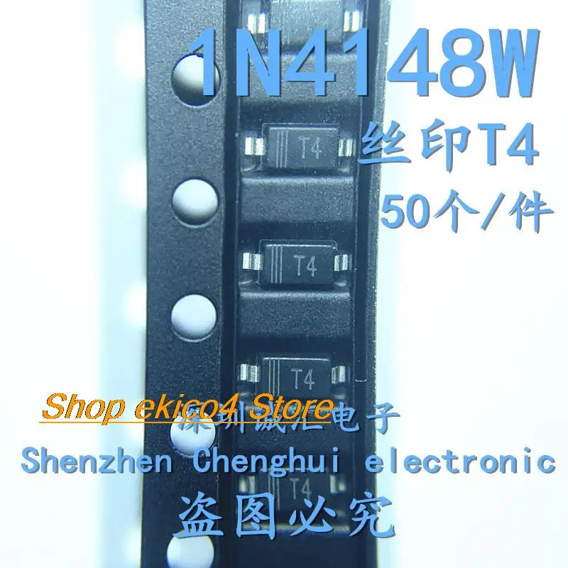 

Оригинальный запас 50 T4 1N4148W SOD123 1206