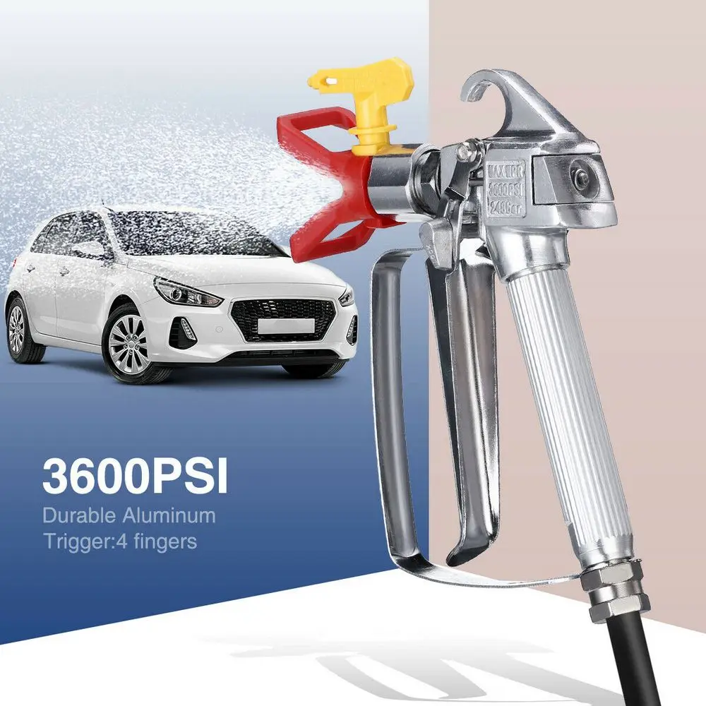 

3600 PSI Airless Paint Spray Gun High Pressure Sprayers Spraying Machine for Painting Car Aerograph Airbrush Kit