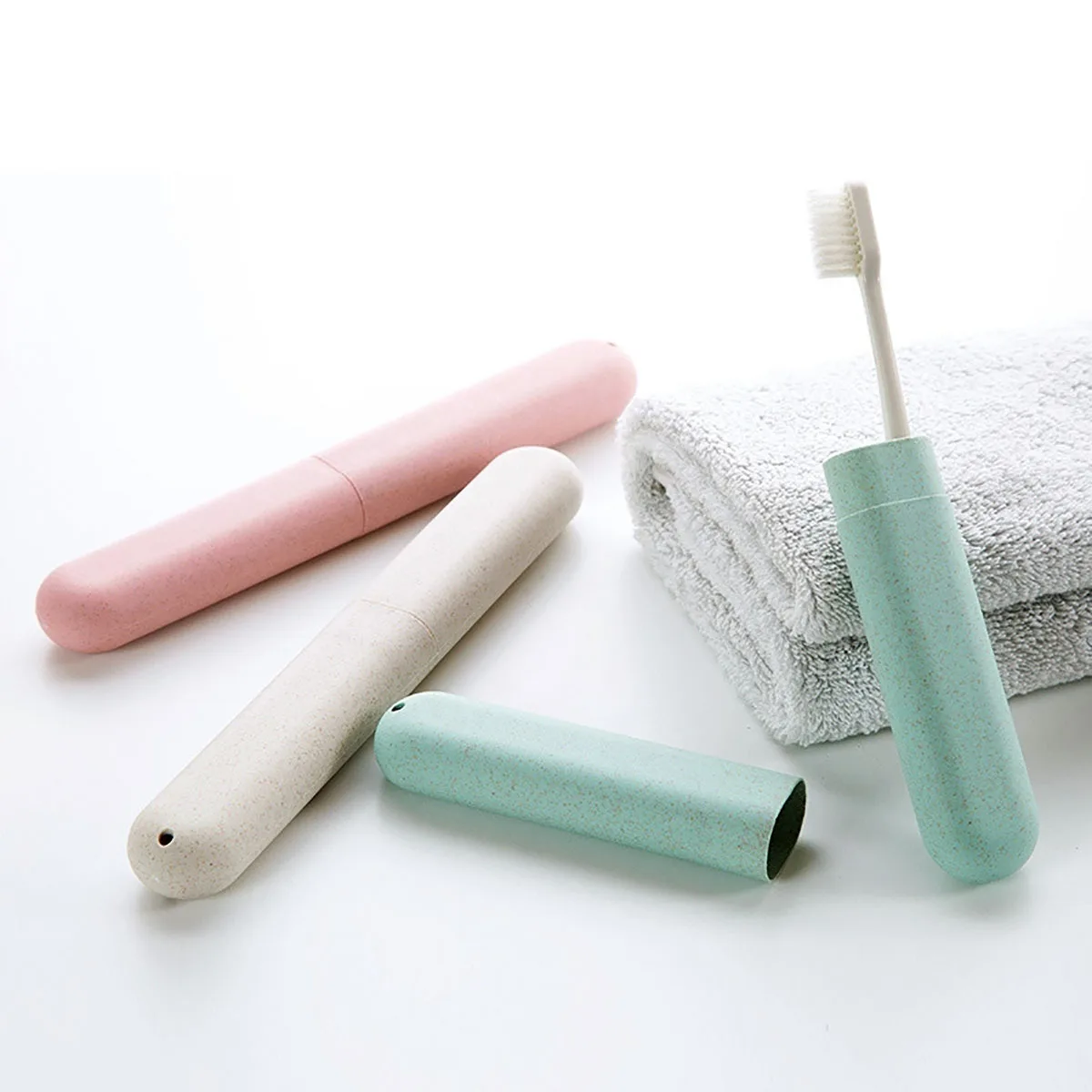 1pc Portable Travel Toothbrush Protect Box Health Tooth Brushes Protector Toothbrush Tube Cover Case