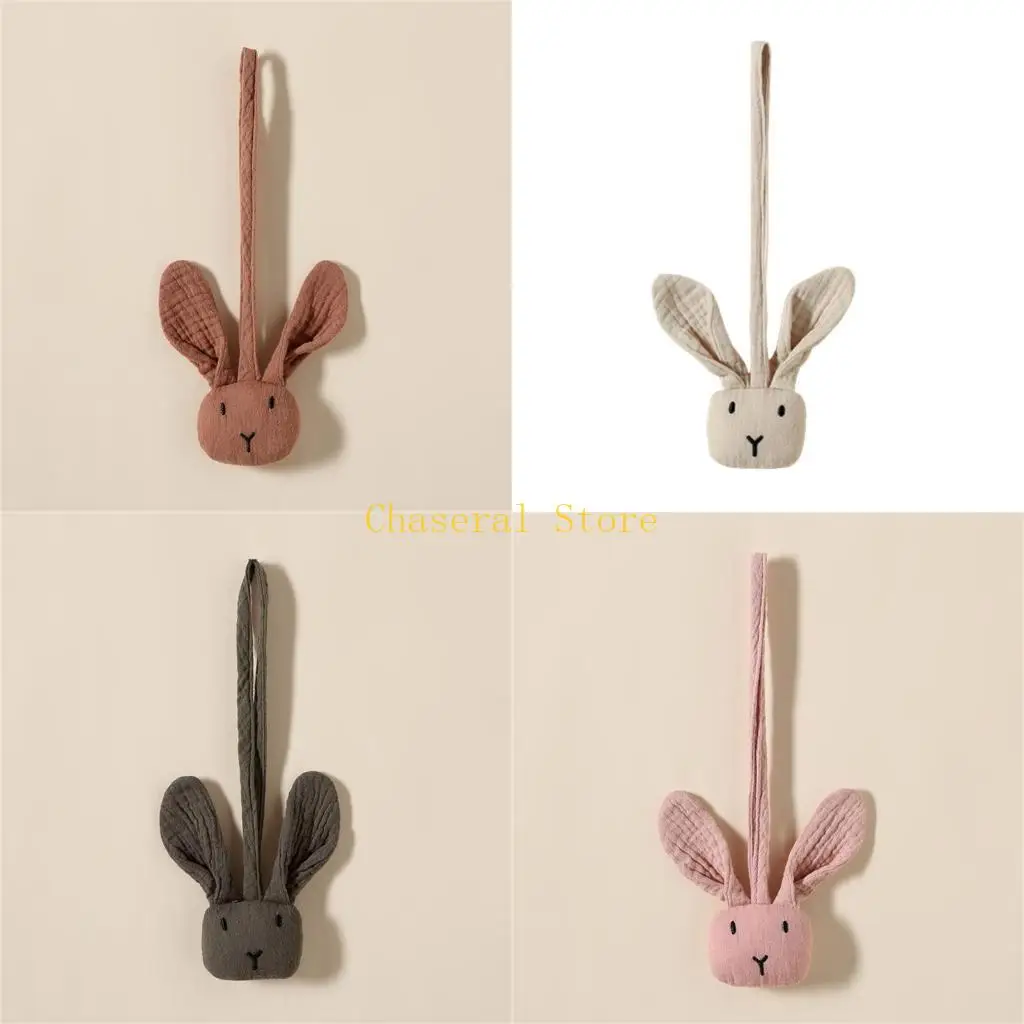

E7ce lovely bunny pacifier clip baby коляска висят игрушки