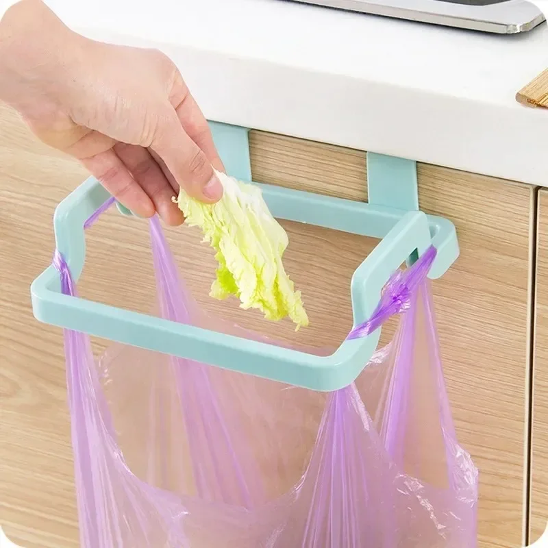 

Portable Garbage Bag Kitchen Gadget Storage Bag Rack Kitchen Accessories Household Tools Vegetable and Fruit Tools