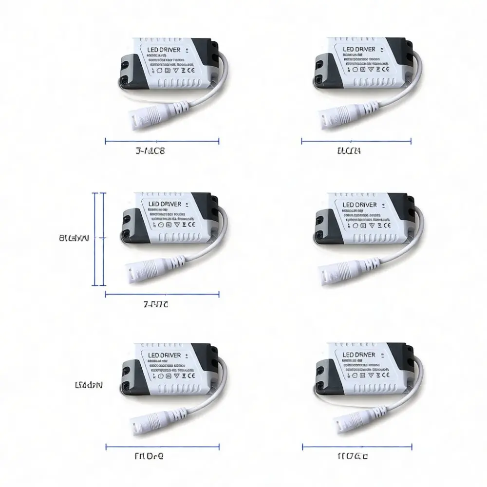 Constant Current LED Driver 4W 8W 12W 18W 24W Power Transformer For Panel Ceiling Light Isolated Wide Voltage DC Interface