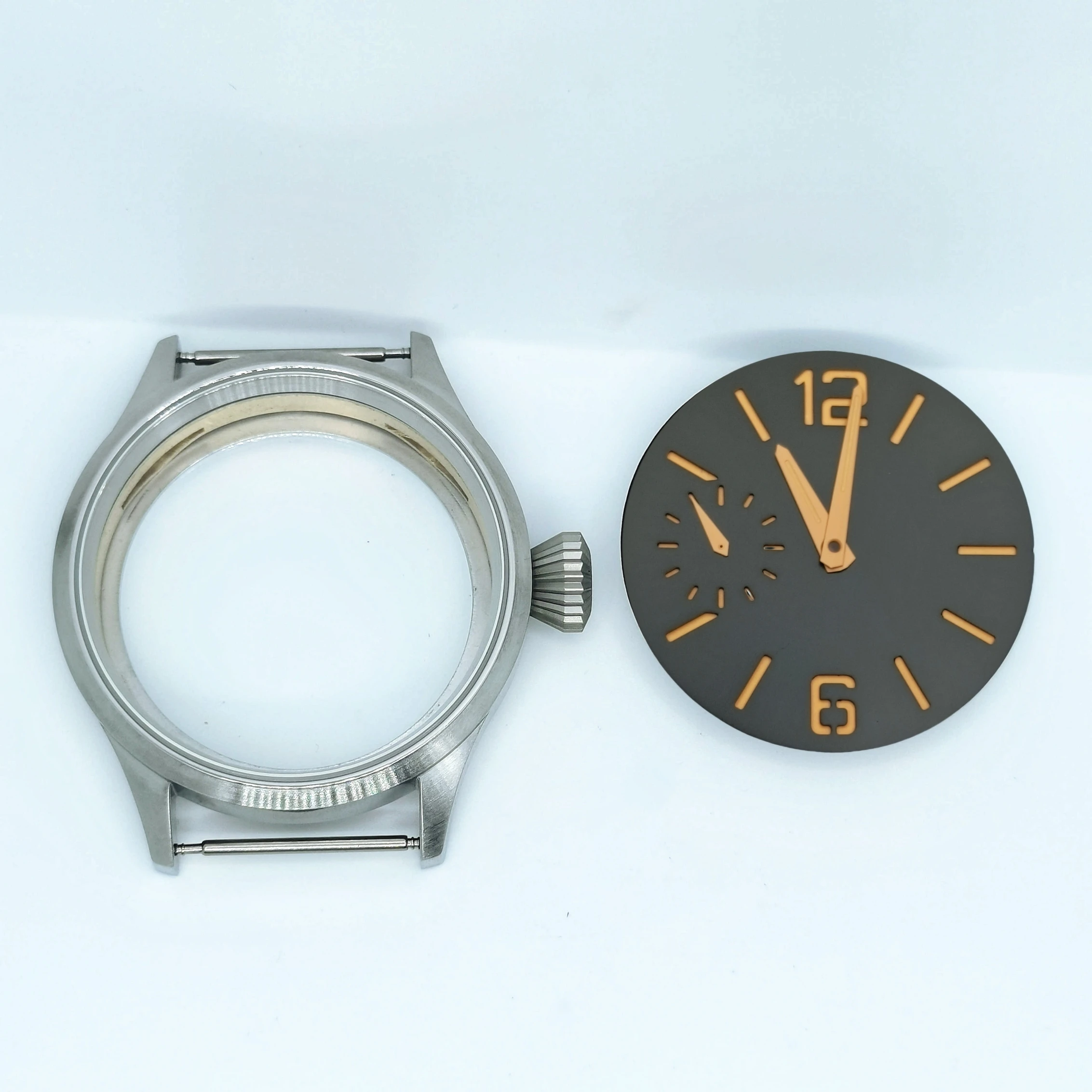Pasuje do ST36 ETA6498/6497 Ruch nakręcania ręcznego Nowa część zegarka Wskazówki Dopasuj Thinkess Dial 0,8 mm — zdjęcie 7