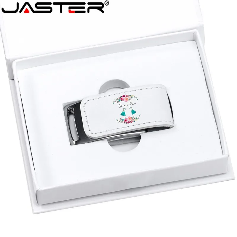 JASTER Farbe Druck USB-Sticks 64GB Hochzeit Geschenk Pen Drive 32GB 16GB 8GB Fotografie Studio USB Stick Kostenloser Individuelles Logo