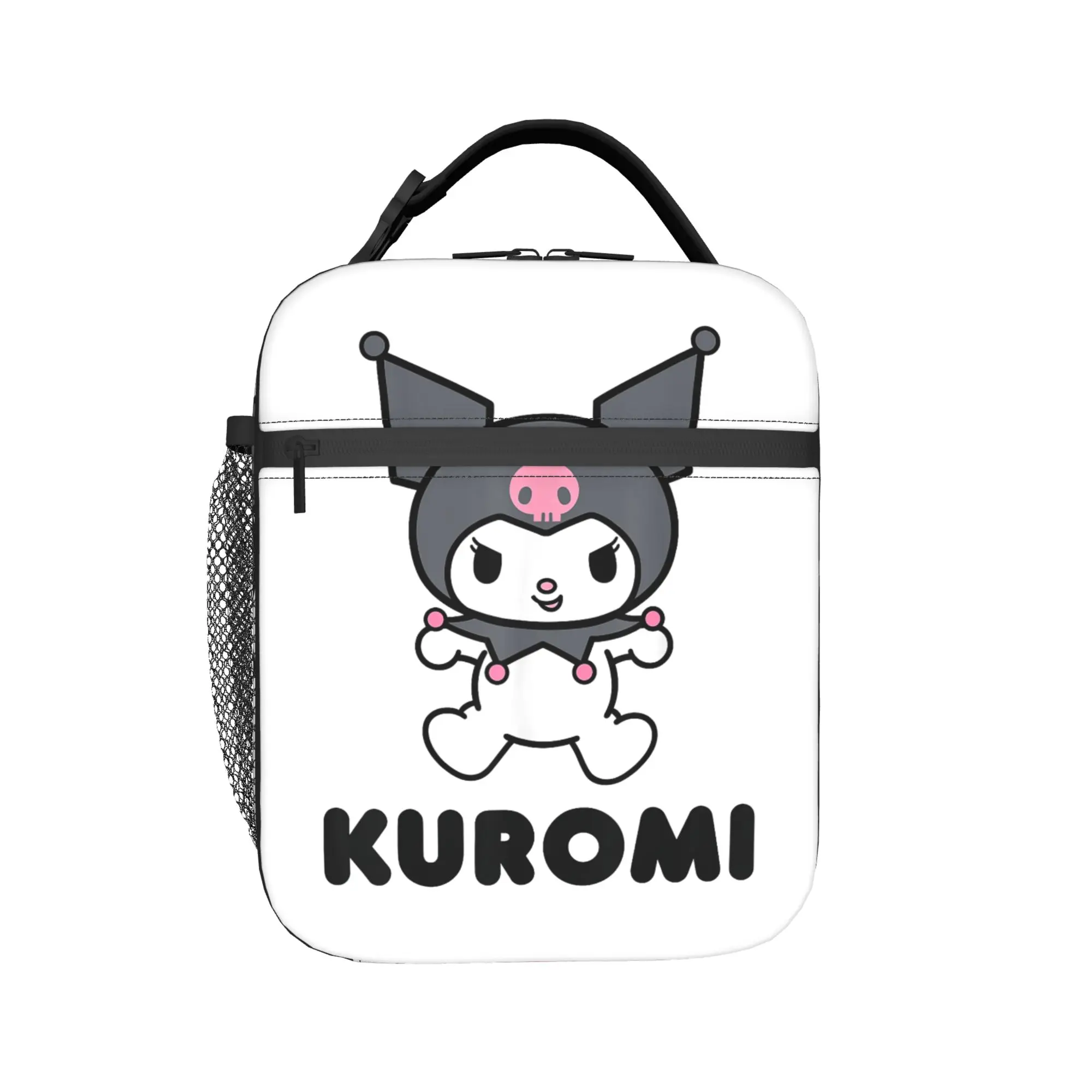 

Kuromi Character Insulated Lunch Bag Large Lunch Container Cooler Bag Lunch Box Tote Work Outdoor Food Handbags