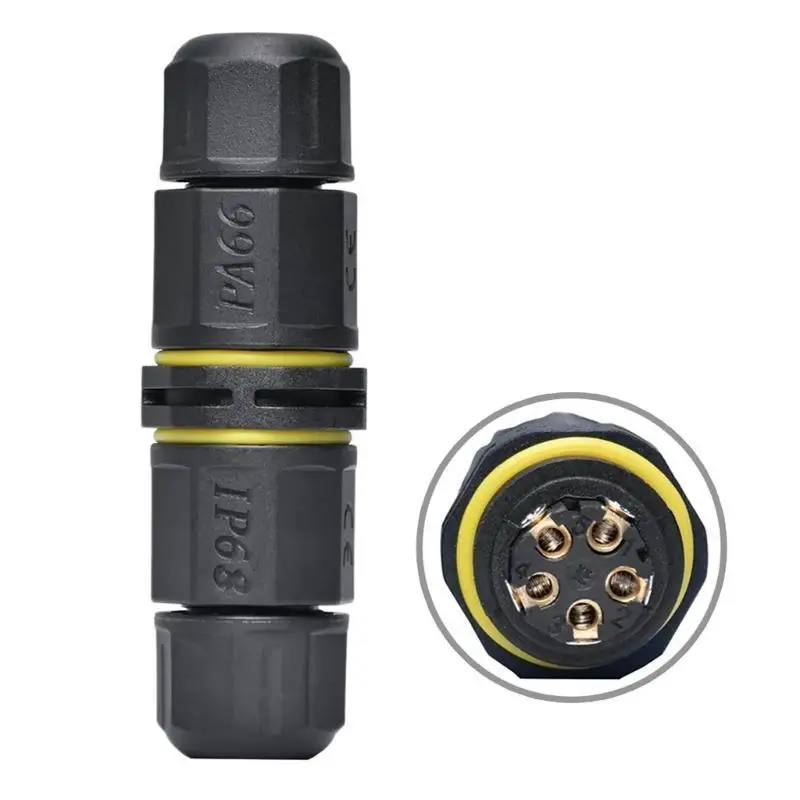 LED Light Junction Box Joint External Sleeve Couplers M20 Cable Connector IP68