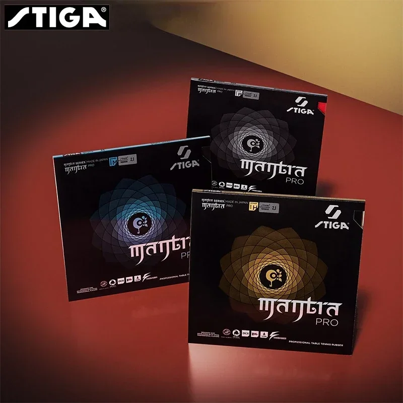 STIGA MANTRA PRO M / H / XH Series Table Tennis Rubber Semi-tacky Pimples-in Offensive Ping Pong Rubber Astringent rubber