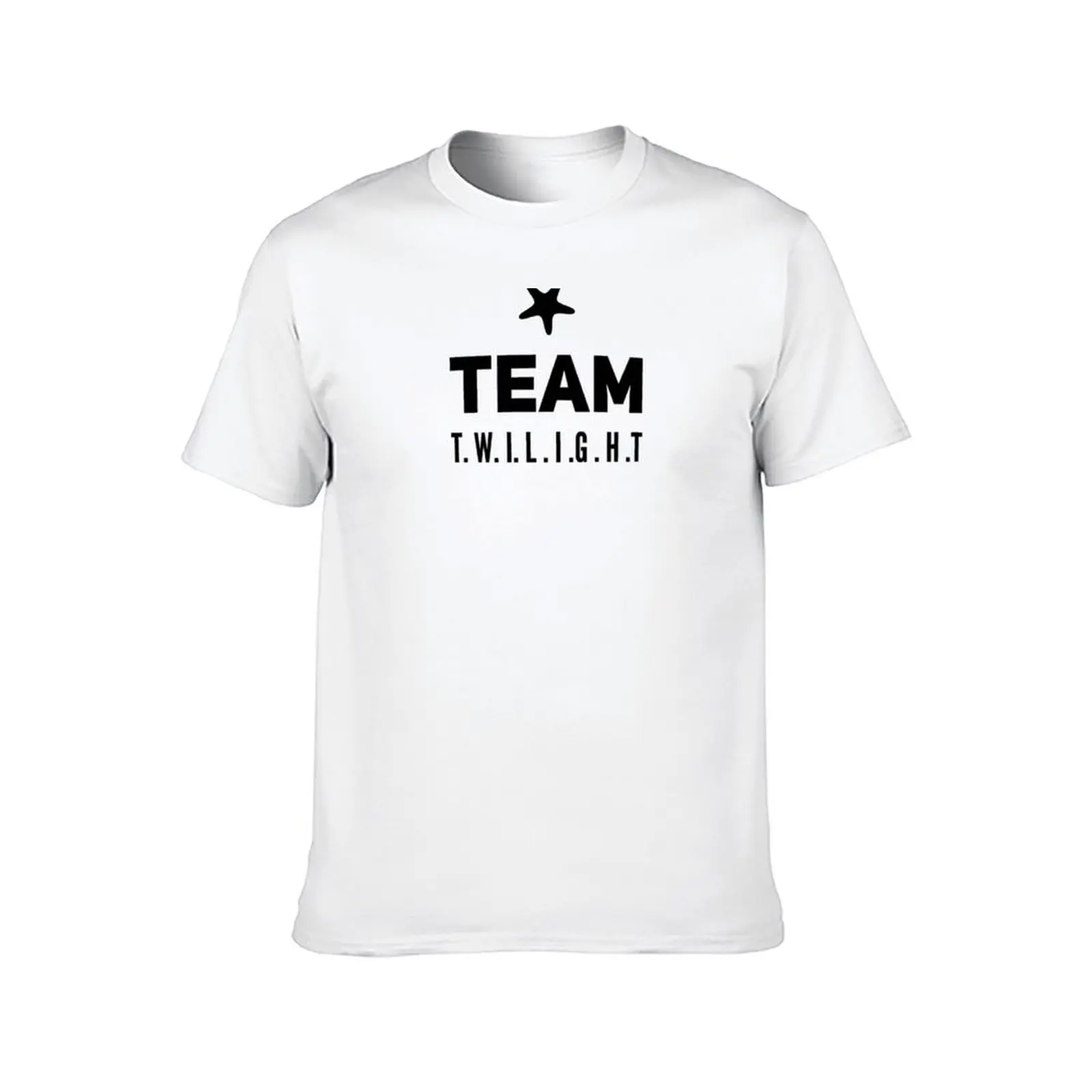 Team Twilight Saga T-Shirt mens graphic t shirts t shirts for man pack cotton T-Shirt
