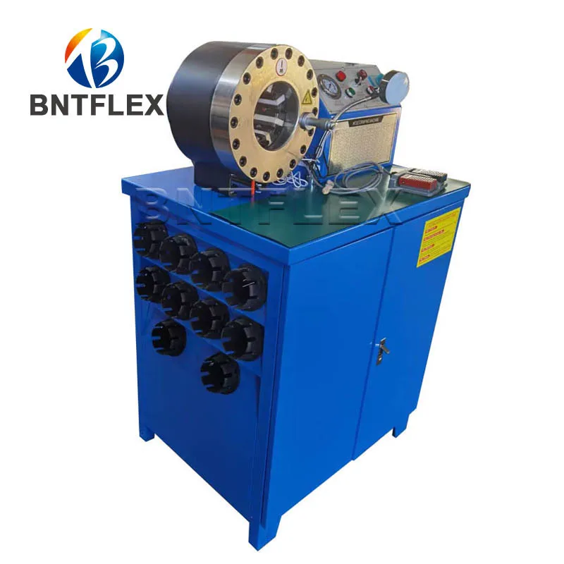 

Hose Crimping Machine Hydraulic Hose Crimper BNT50 Hydraulic Hose Crimping Machine Cable Wire Brake Hose Pressing