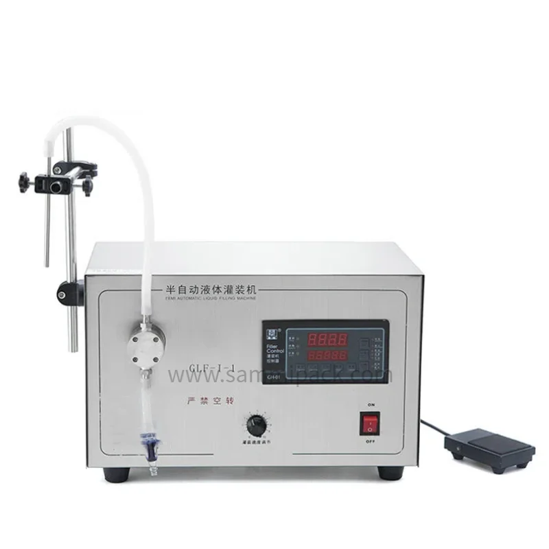 Best Price Perfume Water Juice Liquid Fluid Bottle One Head Electric Digital Control Pump Bottling Machine