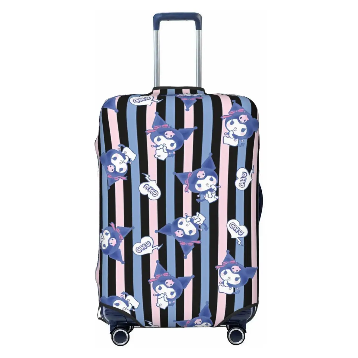 

Милый чехол для чемодана с мультяшным принтом Куроми, праздничные забавные принадлежности для багажа, защита для круизной поездки