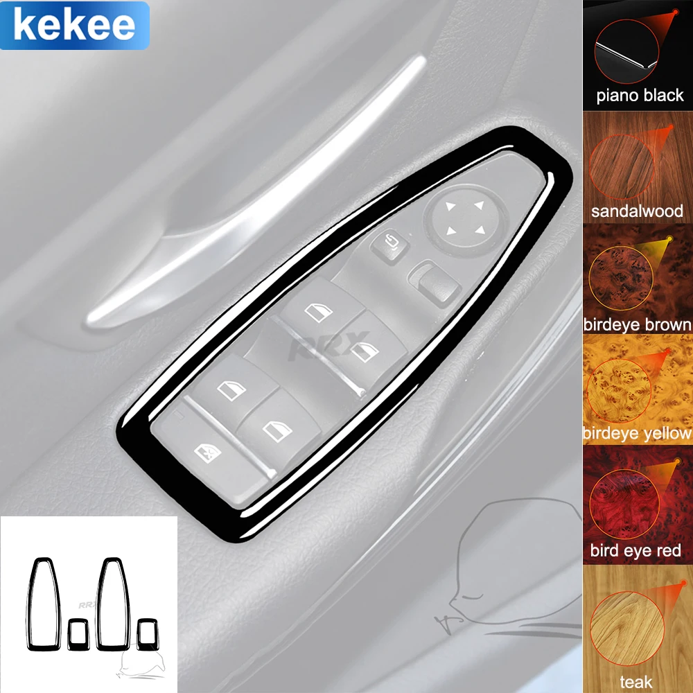 

For BMW 3 Series F30 F34 2013 2014 2015 2016 Demisting Air Outlet Cover Parts Soft Piano Black Sticker Car Interior Accessories