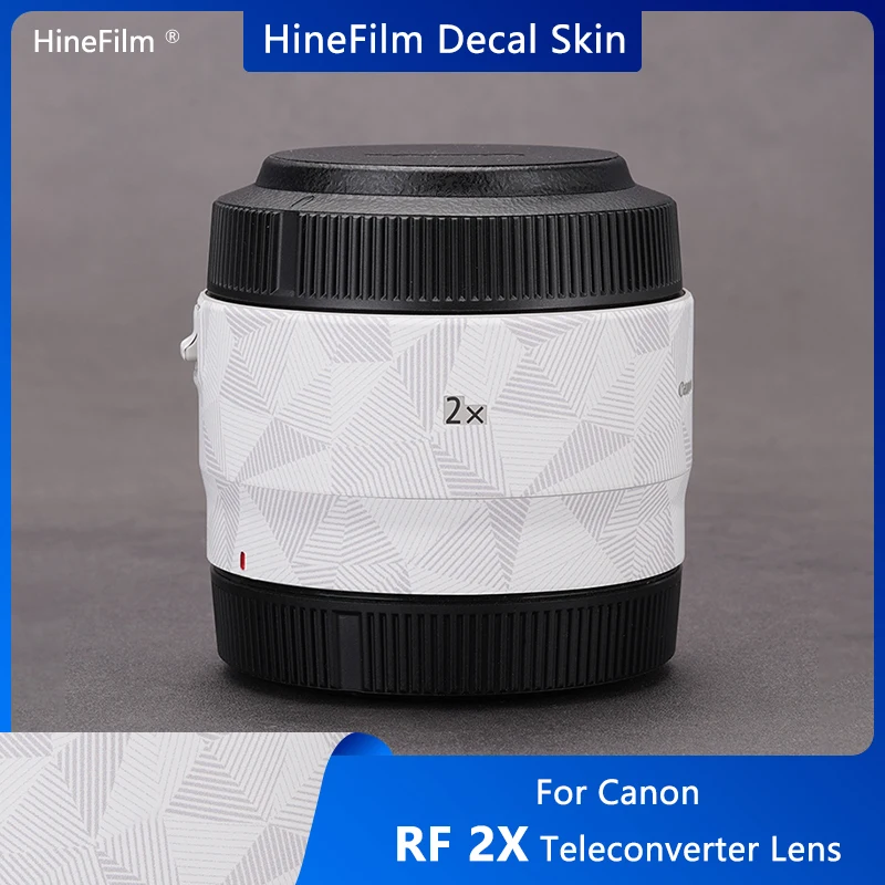 RF2X Lens Vinyl Decal Skin Wrap Cover for Canon Extender RF 2x Teleconverter Lens Sticker Cover Film