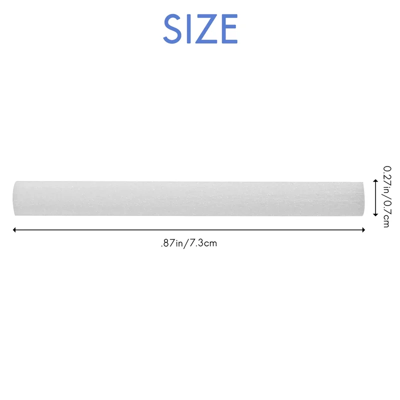 BAAN-50Pcs filtros de humidificador, esponja de algodón de repuesto para humidificador USB, difusores de Aroma, generador de niebla, humidificador de aire