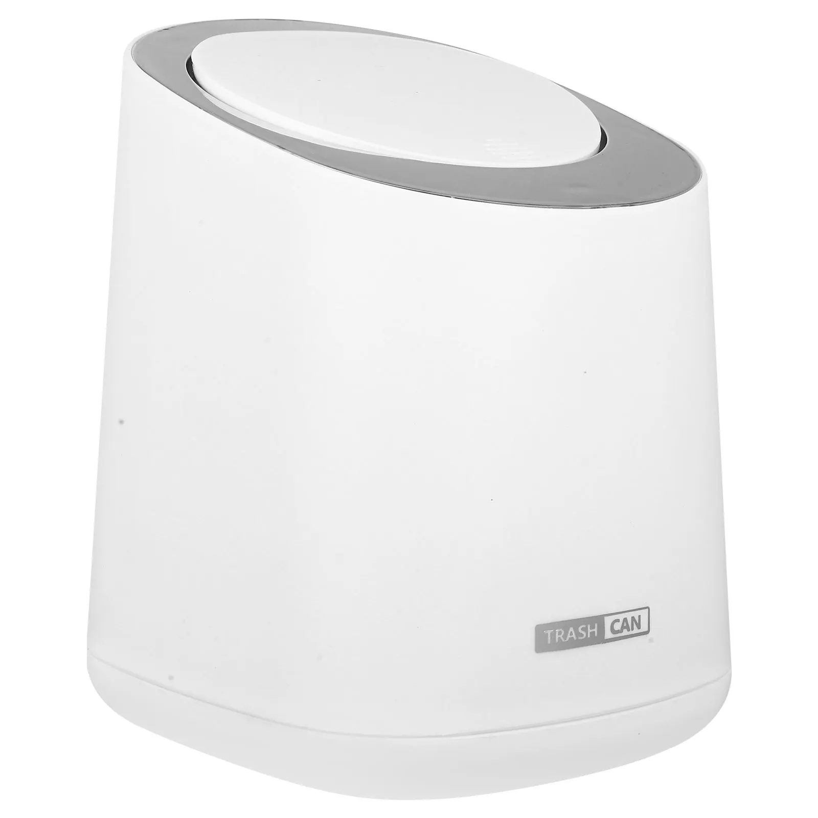 

Press Trash Can Desktop Mini Countertop Bin Rubbish Garbage Bucket Bins with Lids Disposal