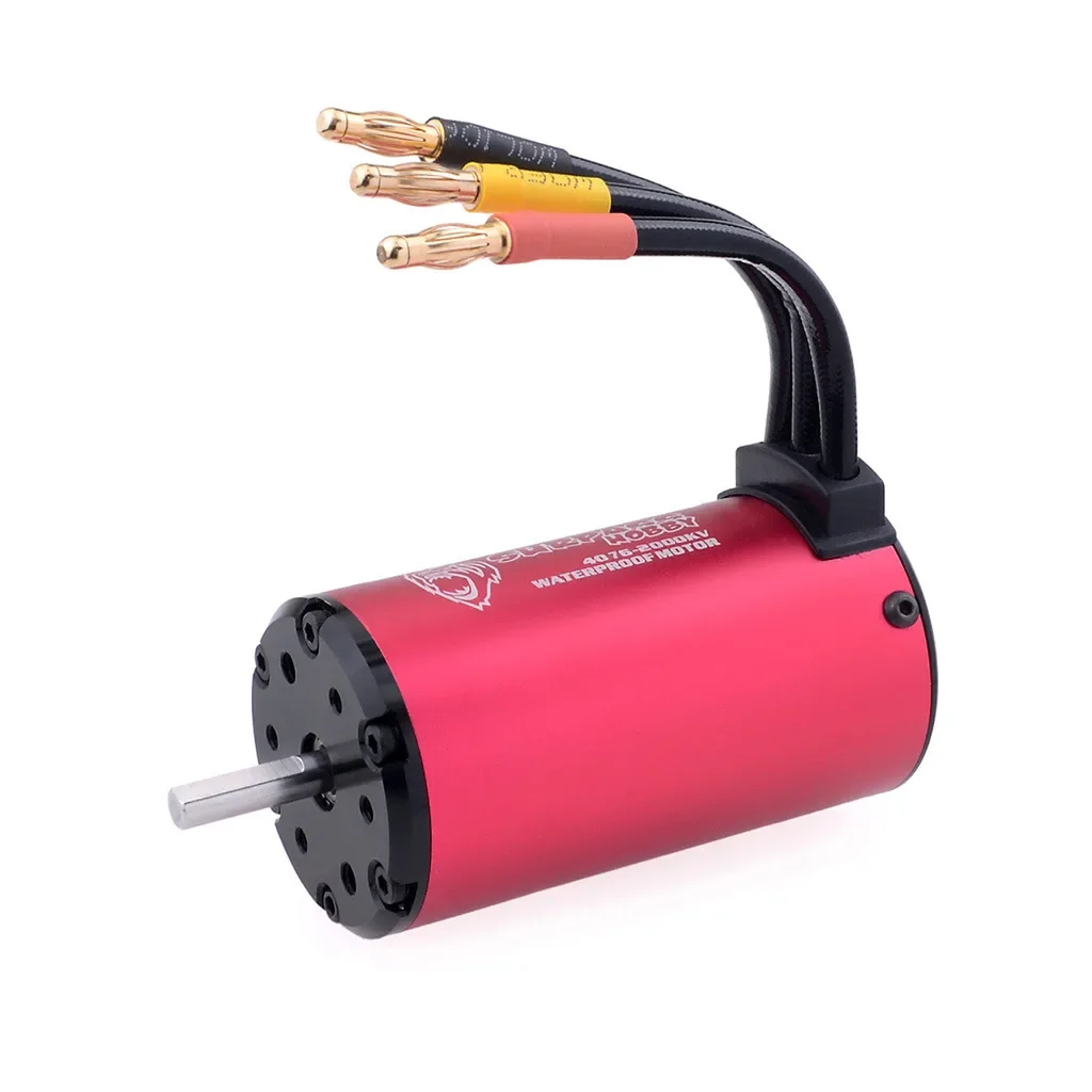 RC Motor 2000KV 120A ESC 20KG Half Aluminum Frame Iron Core Extended Version for SURPASS-HOBBY4076 High Perforce Brushless