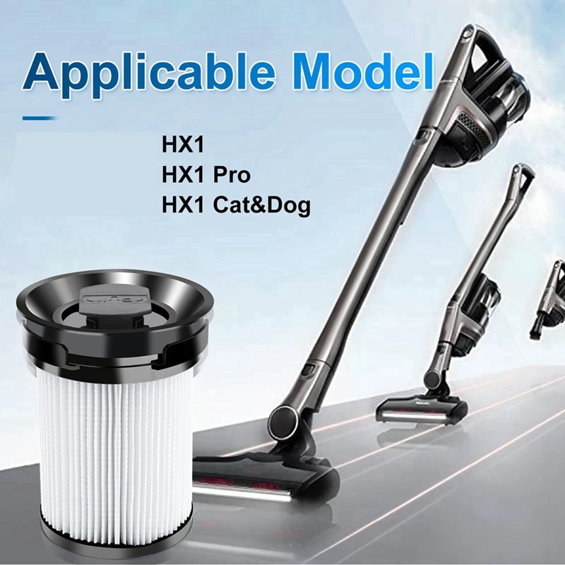 Piezas de Repuesto de filtro para Miele HX1, Piezas de Repuesto de filtro de aspiradora Compatible con Miele Triflex HX1