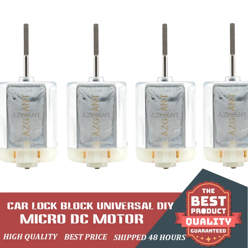 

4PCS FC-280SC-20150 Car Door Lock Motor Actuator D Cut 12V DC Carbon Brush for Toyota Honda Renault Kia