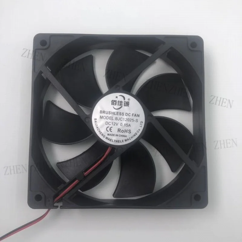 

Y 1 шт. BJC12025-S DC12V 0,15A 12 см 2-проводной инверторный охлаждающий вентилятор