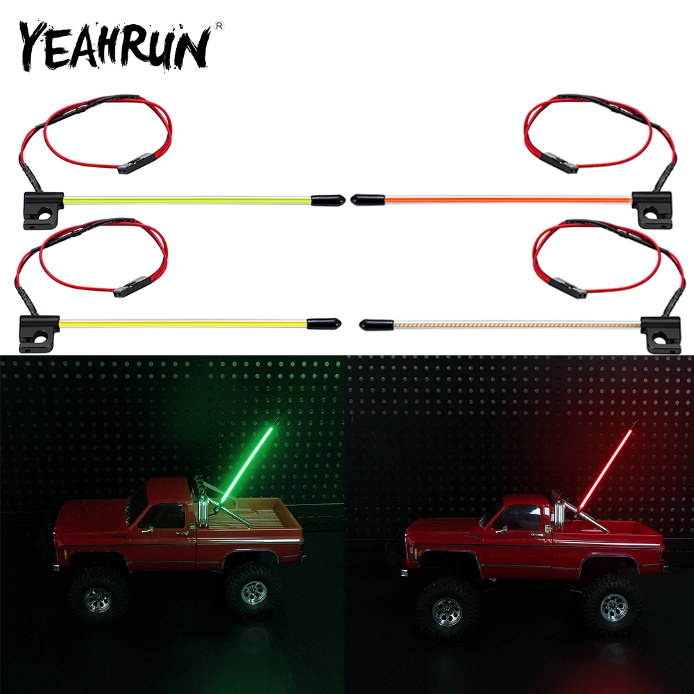 

Фонарь YEAHRUN для флагштоков радиоуправляемых моделей машин-краулеров масштаба 1/18 и 1/24, запчасти для тюнинга