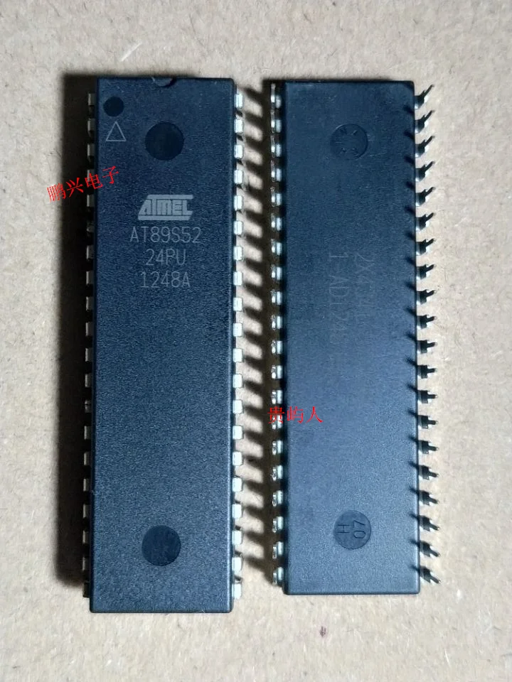 Free shipping  AT89S52-24PU -PC -PI IC  DIP-40   10PCS