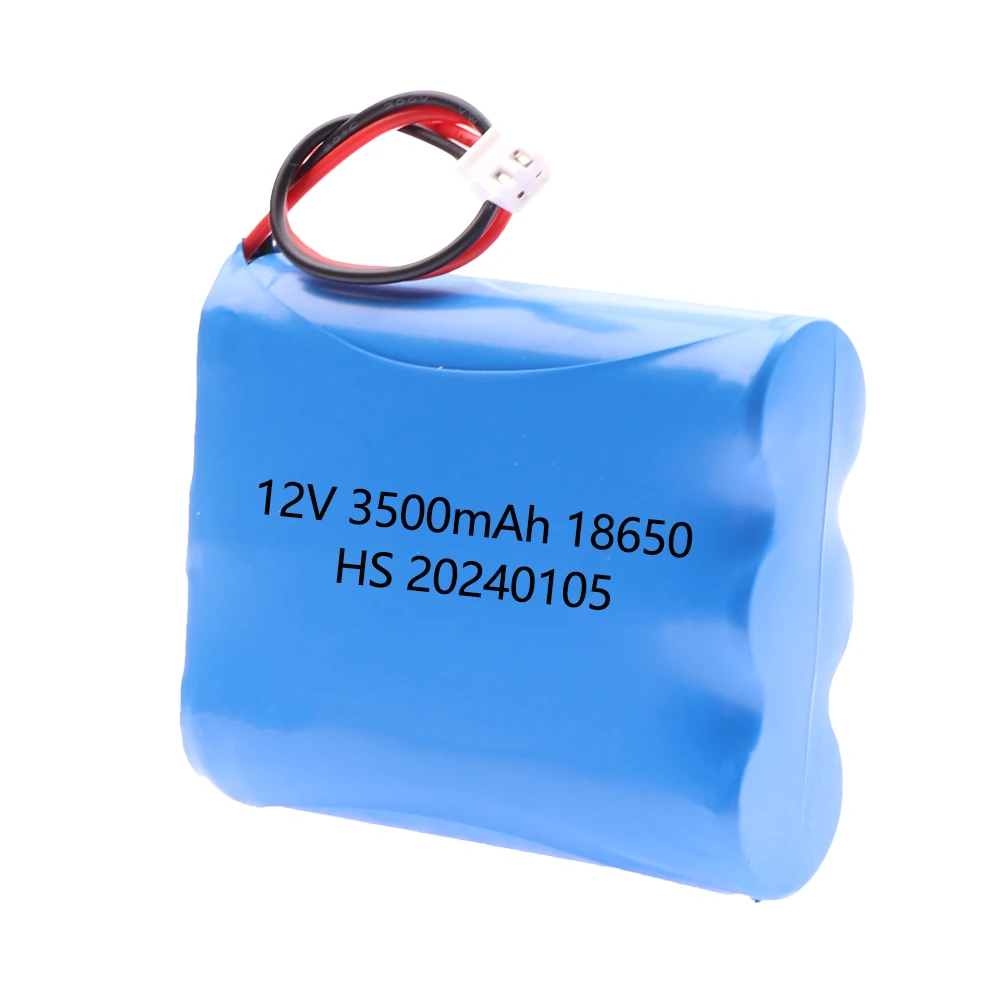 12V 18650 3500mAh lithium-ion Battery pack Monitor CCTV Camera battery 12.6 V high capacity battery upgarde 2600mah 3000mah