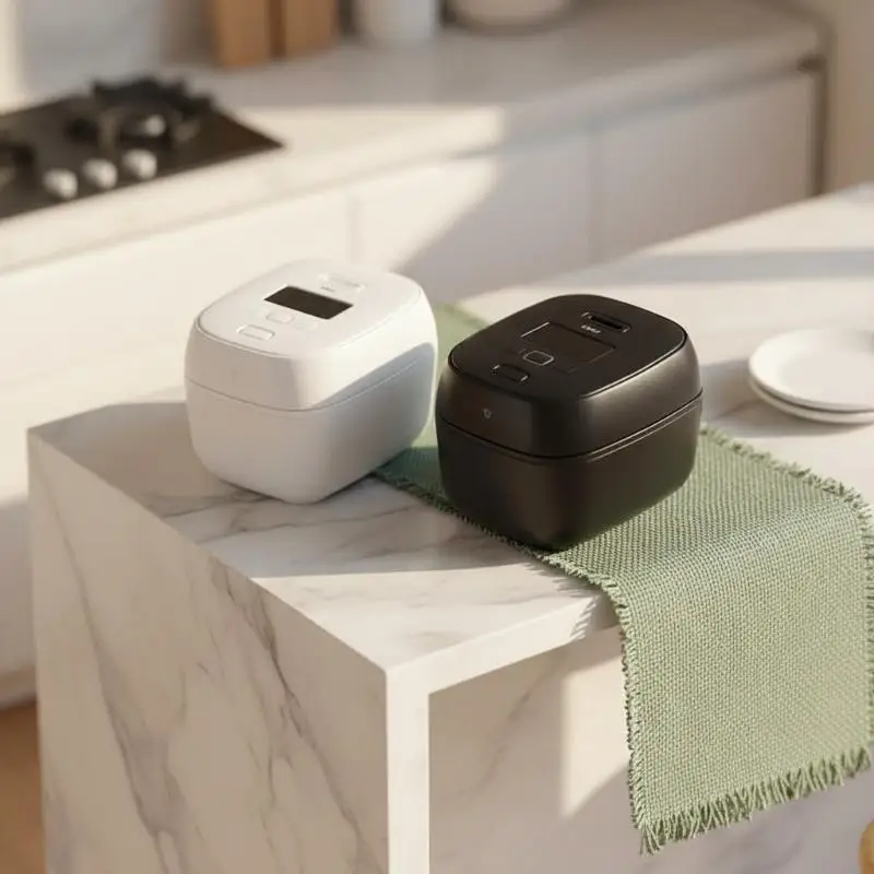 Miniature Rice Cooker Simulation Model Realistic Dollhouse Kitchen Decor for Mini Scene DIY Craft Project Desktop Ornament