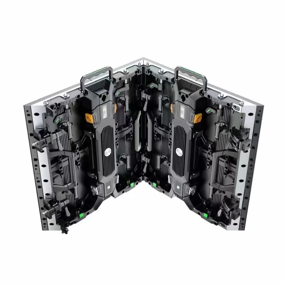 داخلي في الهواء الطلق سلس الربط تأجير شاشة عرض LED 500x500 مللي متر المرحلة خلفية P2.6 P4.81 جدار الفيديو عالية الأداء ل