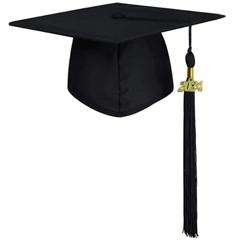 400A Graduation CelebrationS Caps Nondeform Cardboard Hat Academic Mortarboard Hat