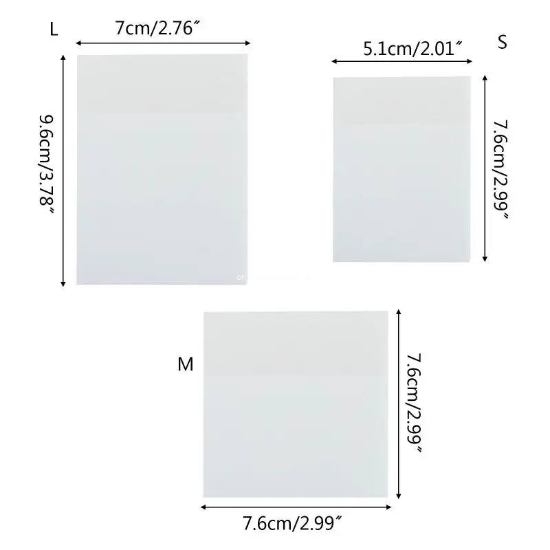 Мини-блокнот для заметок, самоклеящиеся бумаги для заметок, блокнот для заметок, водонепроницаемые, видимые липкие заметки для
