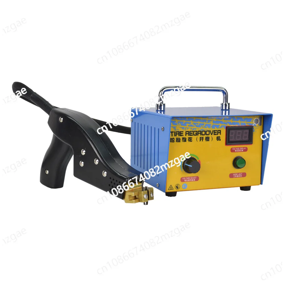 2023 1000W Digital Tire Regroover Tire Rubber Engraving Truck Car Rubber Tyres Grooving Electric Rubber Cutting Power Machine