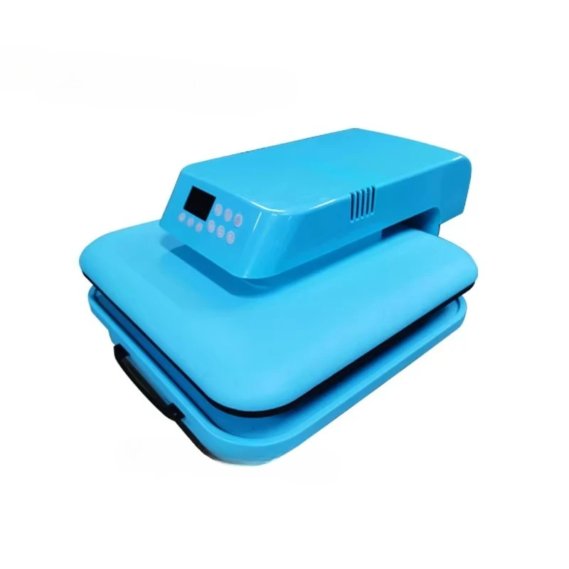 أعلى جودة ارتفاع قابل للتعديل الكهربائية Dtf أو التسامي طباعة التلقائي آلة الصحافة الحرارة المحمولة لحقيبة تي شيرت النسيج