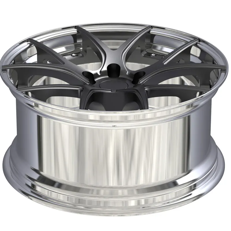 2 Piece Forged Aluminium Alloy Wheels T6061 For HRE S101 GL, 18-22 Inch, Aftermarket Modification For 911 918 458 488 991 C8
