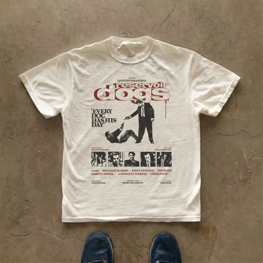 reservoir-dogs-retro-t-shirt-y2k-street-dress-retro-movie-quentin-tarantino-pattern-clothing-street-dress-hip-hop-t-shirt