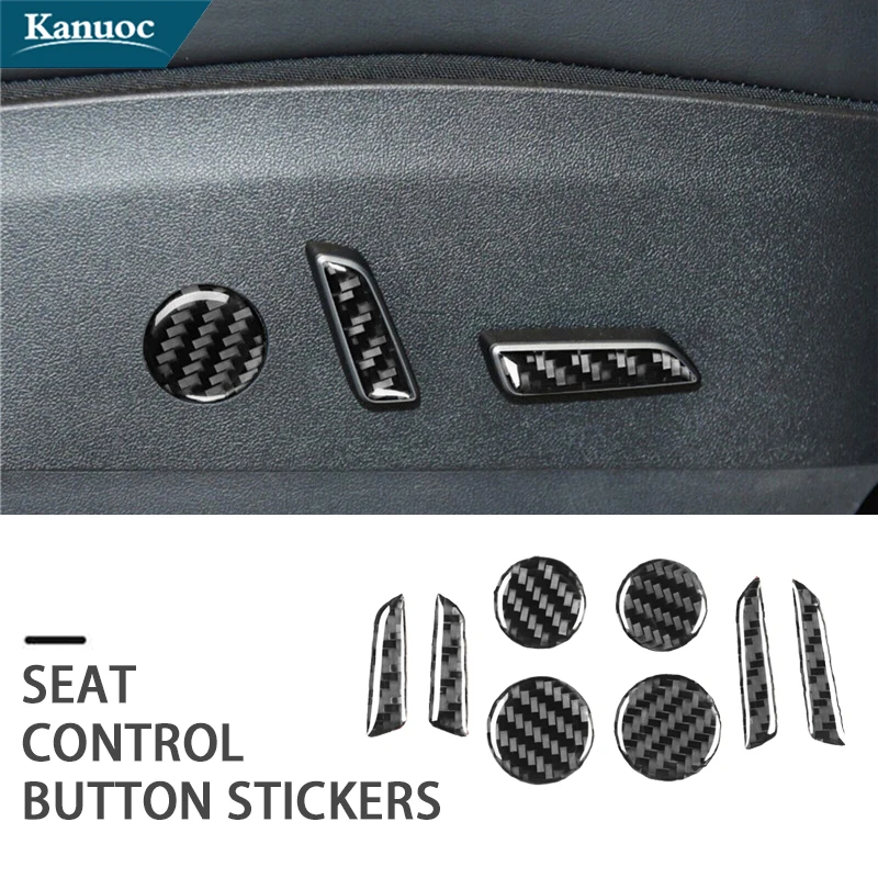 

Seat Control Button For Tesla Model Y 2020 Tesla Model 3 2017-2022 Carbon Fiber Stickers Car Interior Decorative Accessories